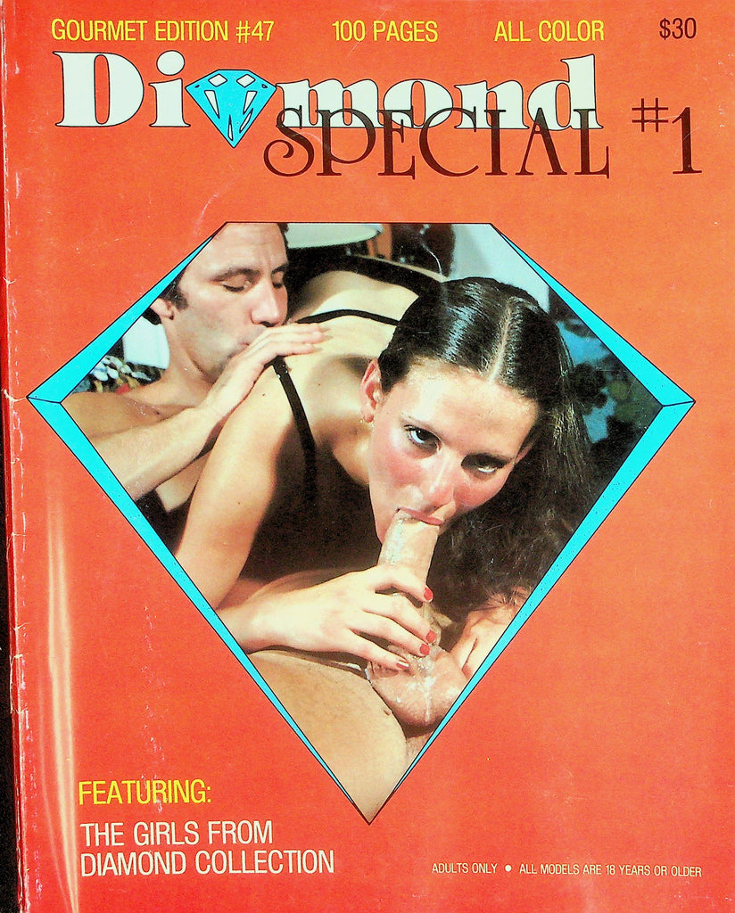 Diamond Special Magazine  Anal Treasure, Aunt Janes Girdle, China Lover and More!  100 Pages!   #1  1980's Gourmet Edition  090426lmp-GSC