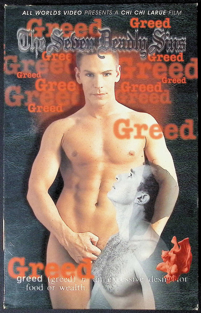 The Seven Deadly Sins All Worlds Video Gay VHS 2001 102324JKVHS3