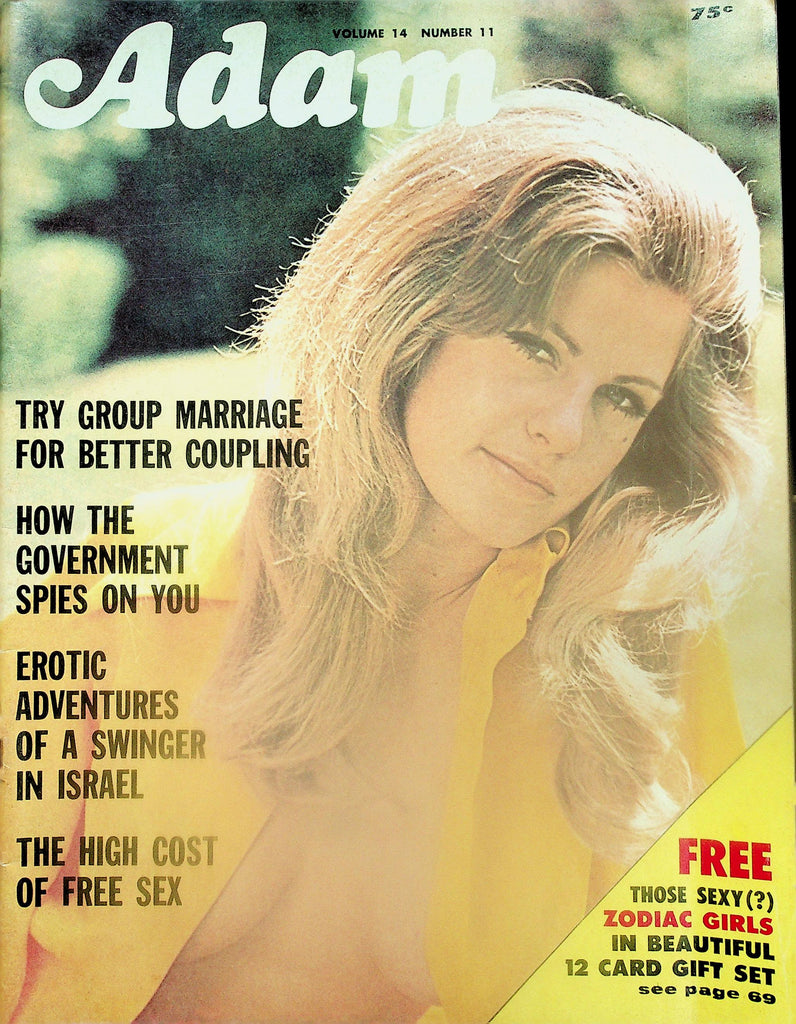 Adam Magazine  Centerfold Girl Vincene  vol.14 #11   November 1970     120425lmp