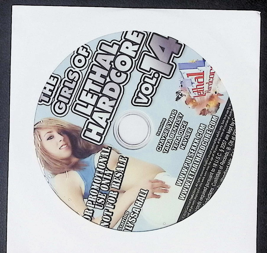 Girls of Lethal Hardcore #14 with Alyssa Hall, Chayse Evans, Tara Benley, Tera Dice Adult DVD 010926AKDVD-A18