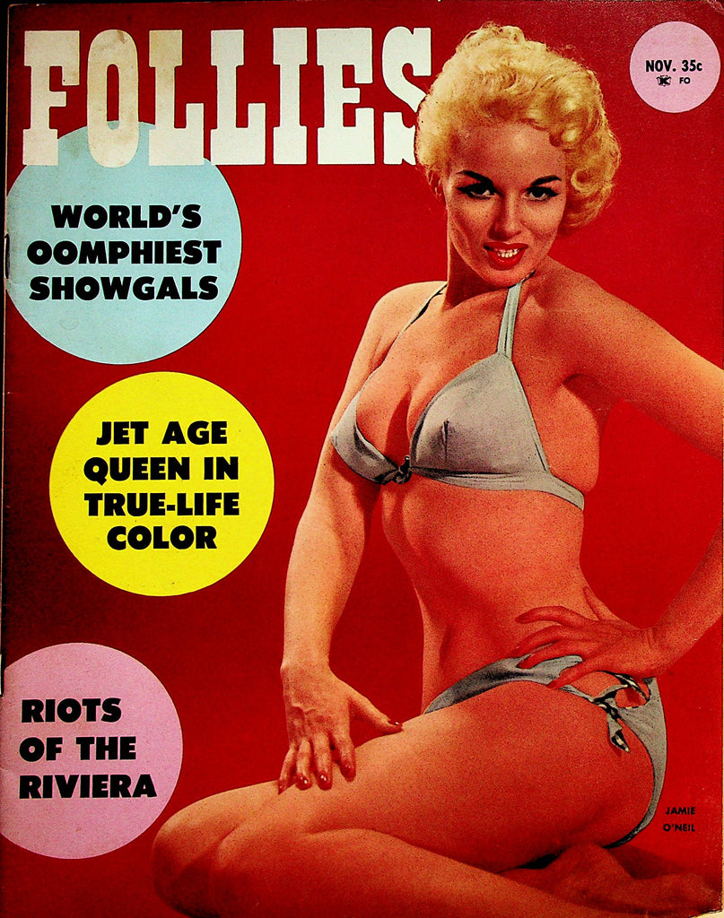 Follies Magazine  Covergirl  Jamie O' Neil  November 1961   051223lm-p