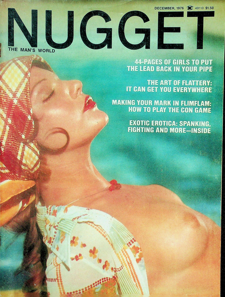 Nugget Busty Adult Magazine "Exotic Erotica: Spanking, Fighting and More" December 1976  122525lmp