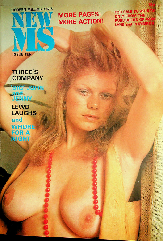 New MS Magazine   Covergirl Barbi O'Driscoll / Big John & Jenny   #10  1970's  040326lmp