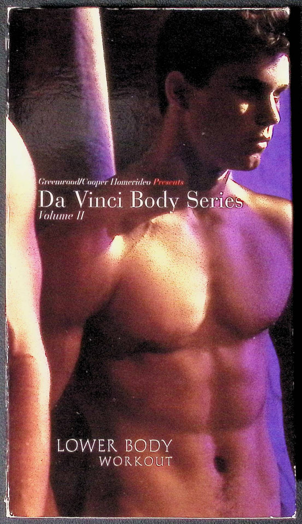 The Da Vinci Body Series Volume II The Lower Body Workout  Greenwood/Cooper Home Video Gay VHS 1993 102924JKVHS4