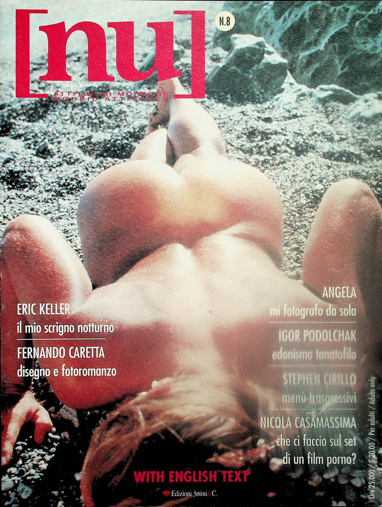 [nu] Nude Photography Magazine  #8 Autumn 1998 Italian & English Text   101525lm-p