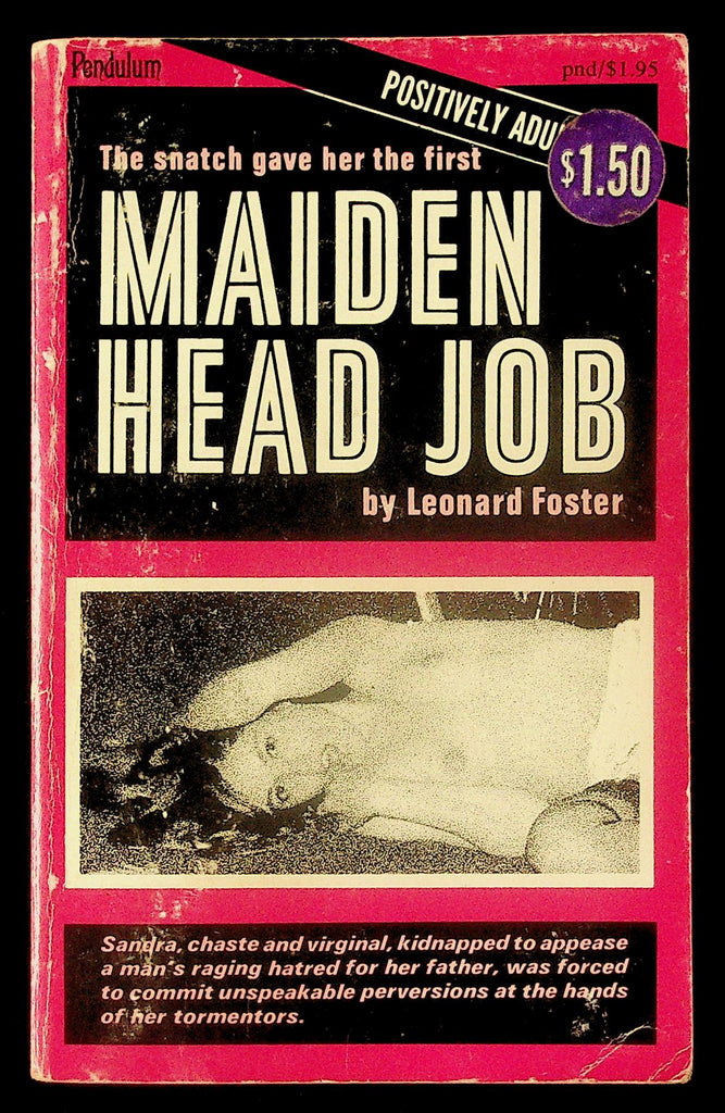 Maiden Head Job by Leonard Foster Pendulum Books 0-142 Adult Paperback Book 080326HRP-22