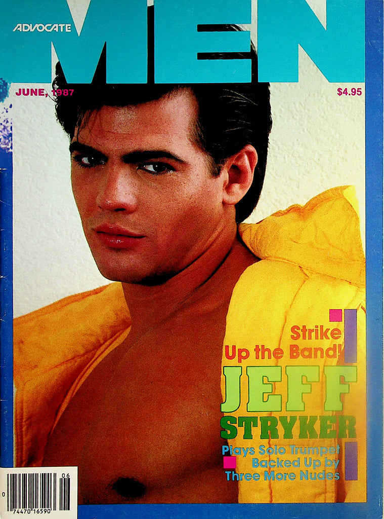 Advocate Men Gay Magazine  Jeff Stryker  June 1987     102123lm-p