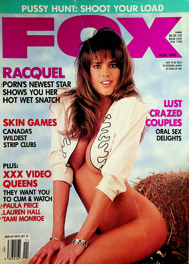 Fox Magazine   Racquel Darrian / Paula Price, Tami Monroe and More!  November 1990      062824lm-p2