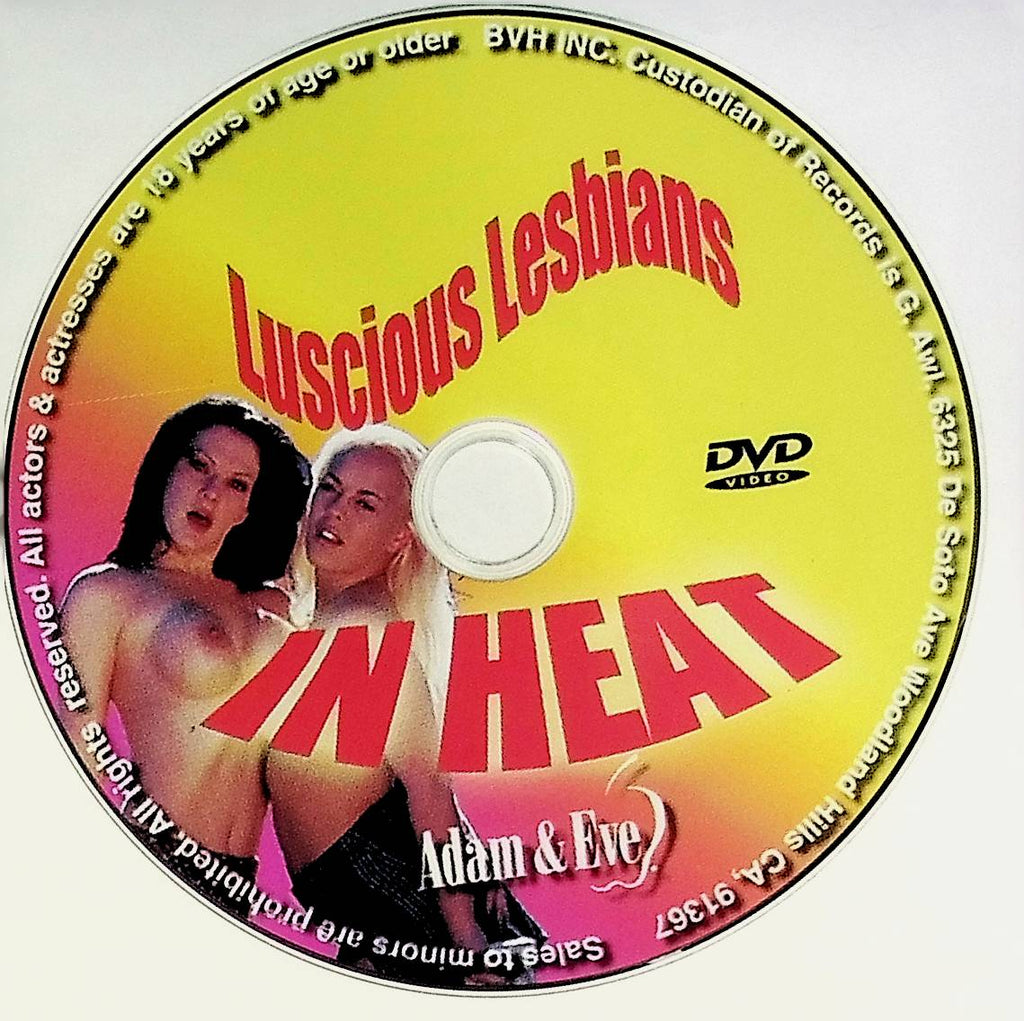 Luscious Lesbians In Heat DVD Adam & Eve No Case DVD Only 051624tsdvdA3