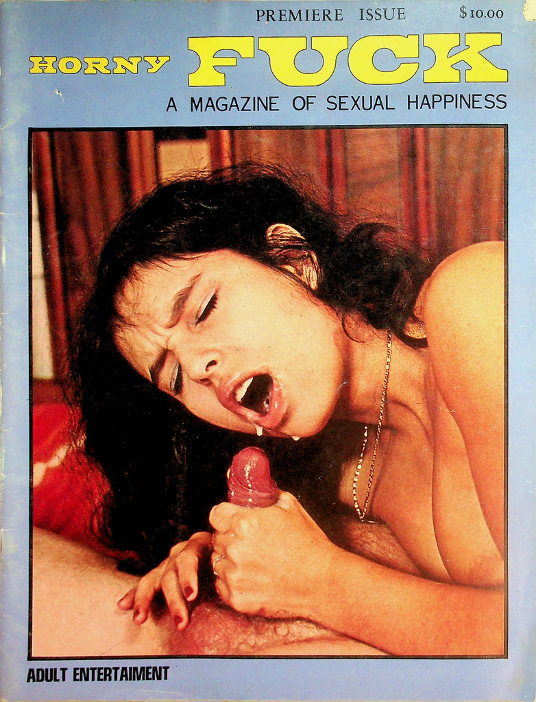 Horny Fuck Magazine  Premiere Issue!  2 To Tango  #1 1970's     051826lmp