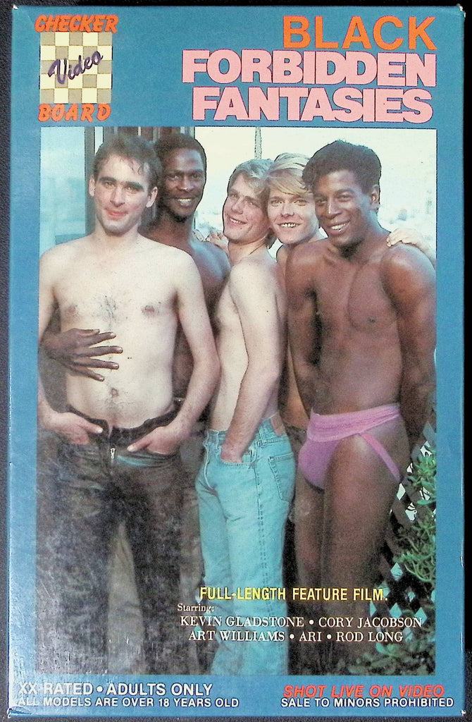 Black Forbidden Fantasies Exchange Video Services, Inc. Gay VHS 1984 102524JKVHS2