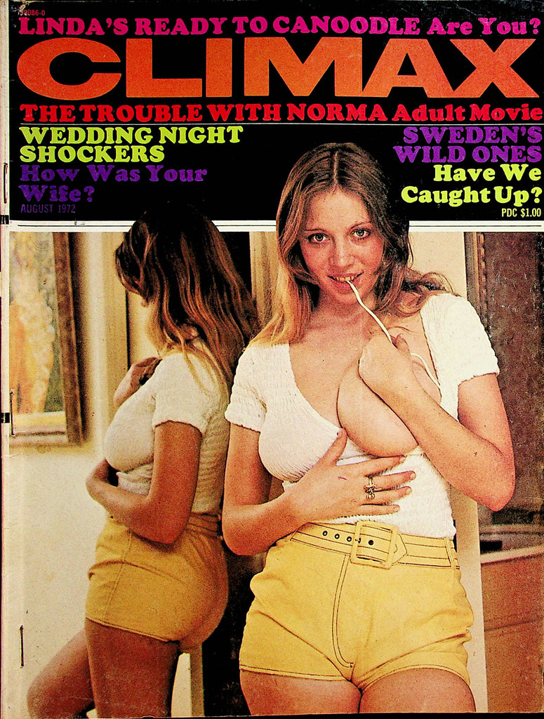 Climax Busty Magazine   Covergirl Claudia Beatty  August 1972      071923lm-p