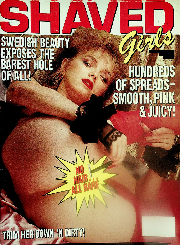 Shaved Girls Magazine   Swedish Beauty Exposes The Barest Hole Of All!  1990's   121625lmp