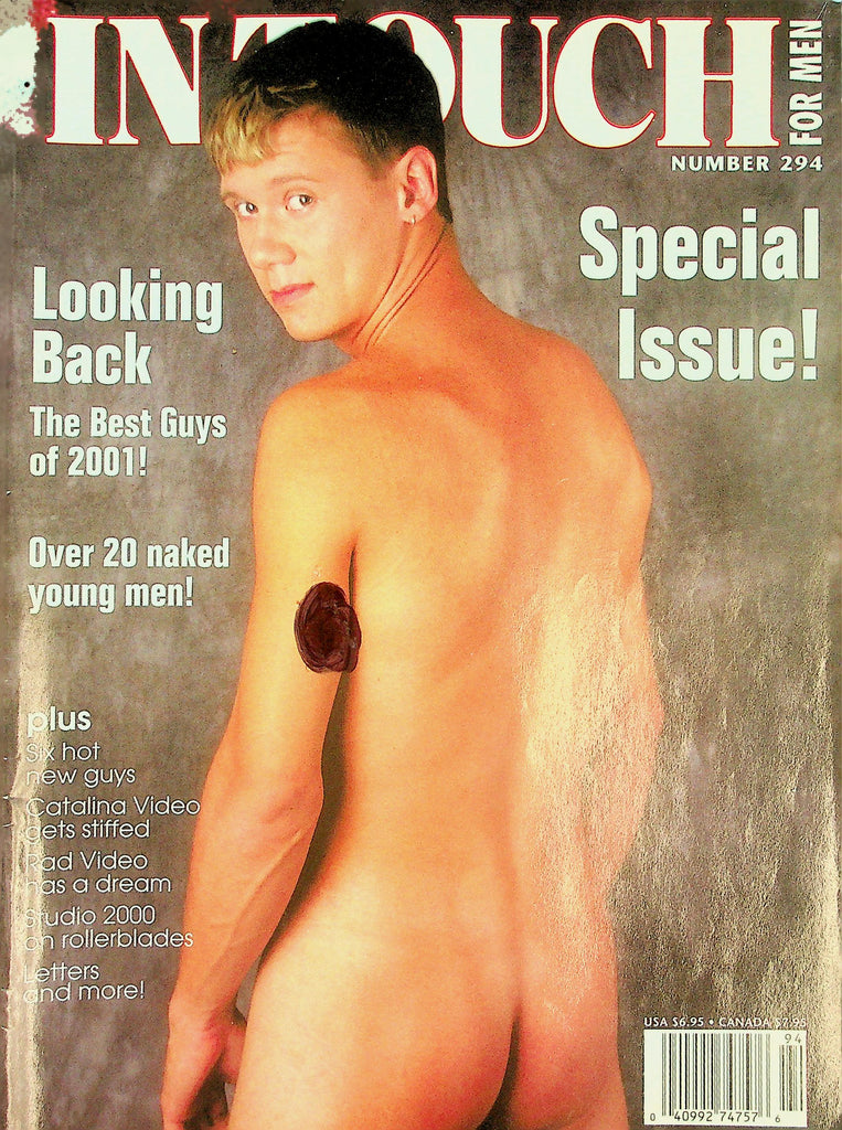In Touch Gay Magazine  Special Issue!  Cover Guy Chris Tyler #294 2001     052626lmp-GSC