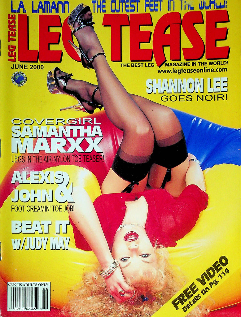 Leg Tease Magazine Samantha Marxx & Shannon Lee June 2000 011724RP