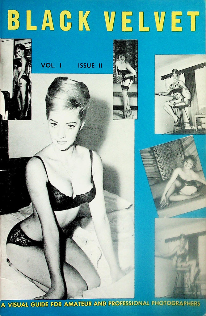 Black Velvet  Digest   Beautiful Vintage Models  Photo Publication vol.1 # II    1960's   121925lmp