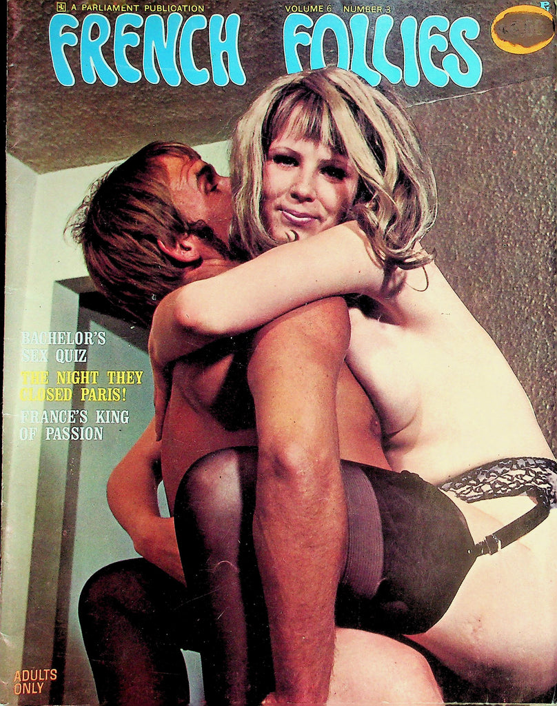French Follies Magazine  France's King Of Passion / The Night They Closed Paris!  vol.6 #3  1969  052726lmp-GSC