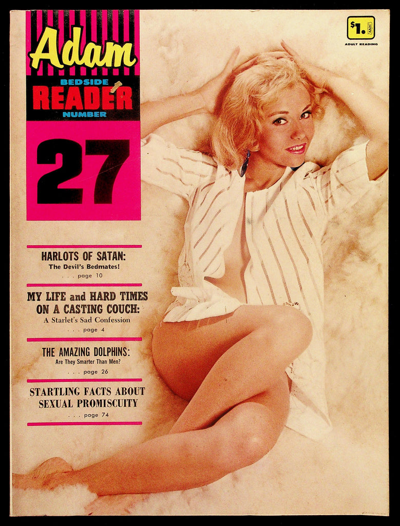 Adam Bedside Reader Adult Magazine No. 27 Feb. 1967 Harlots Of Satan 082826hrp-56