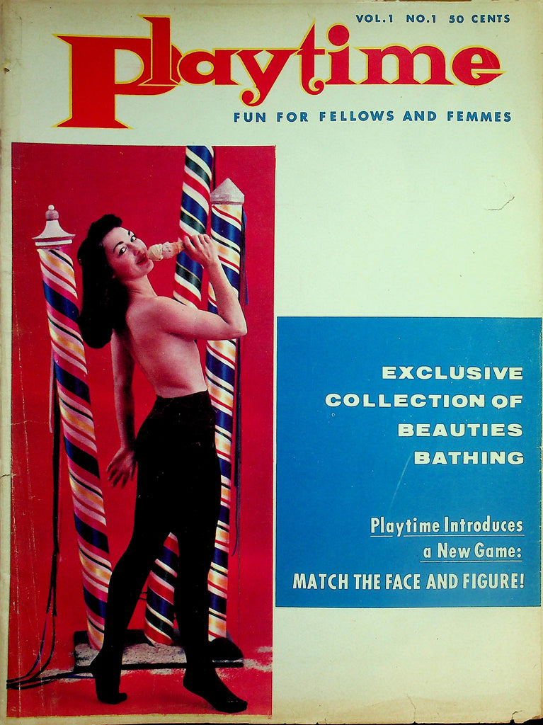 Playtime Magazine  Exclusive Collection Of Beauties Bathing  vol.1 #1 1958    061226lmp-GSC