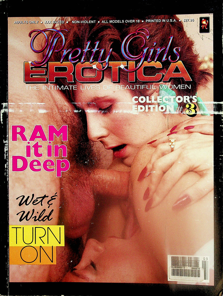 Pretty Girls Erotica Magazine  Ram It In Deep  #3 Collector's Edition 1994  100's Of Pages!     031324lm-p