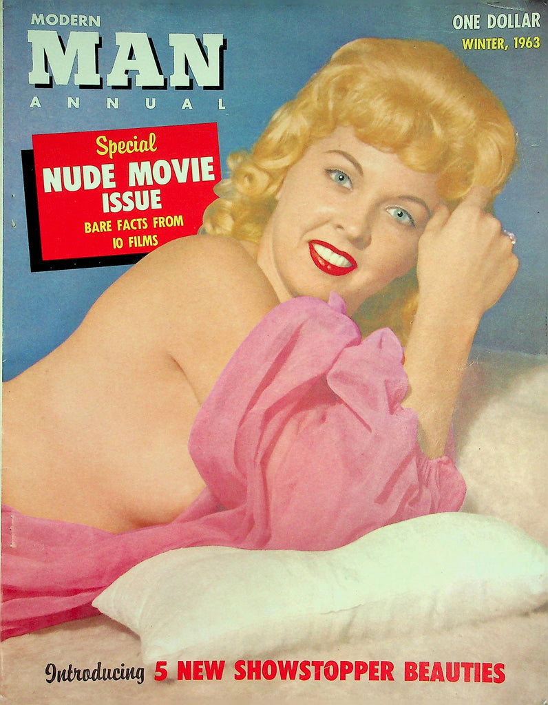 Modern Man Annual Magazine   Special Nude Movie Issue / Showstoppers Of Las Vegas Winter 1963     012126lmp