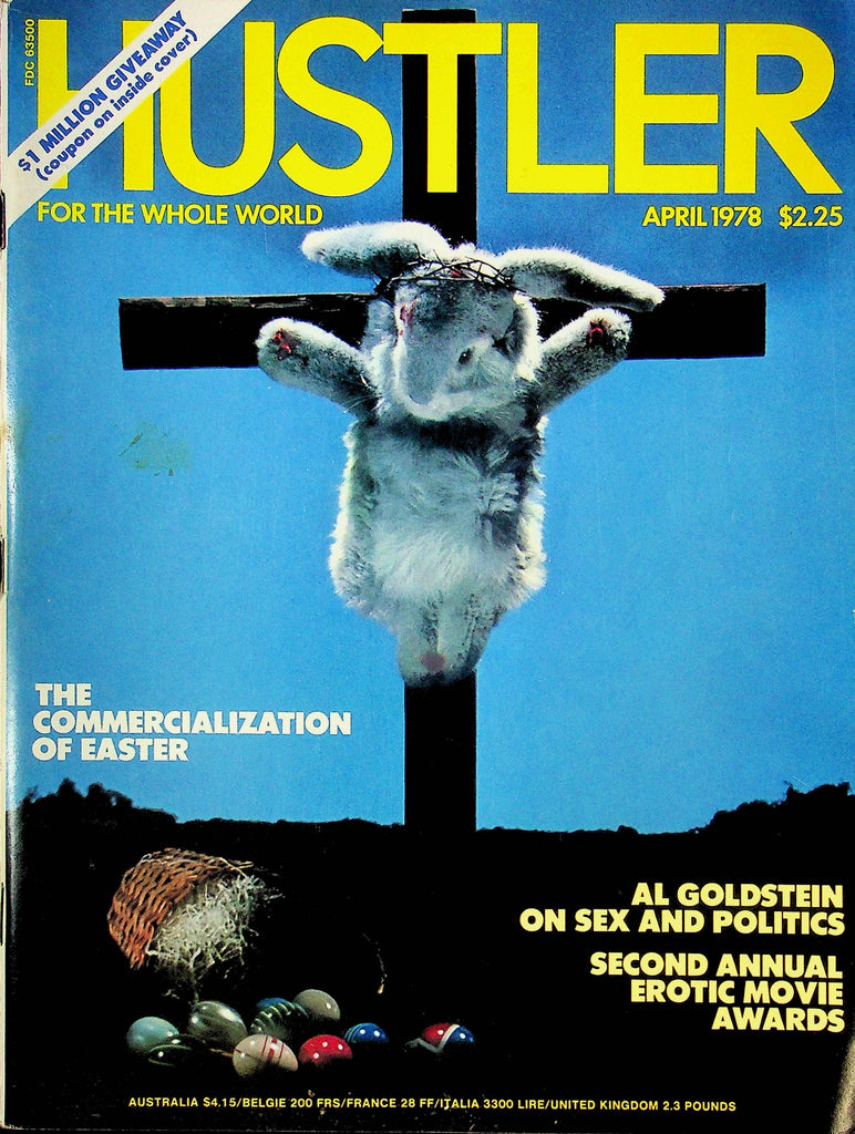 Hustler Magazine Commercialization Of Easter April 1978 110924RP