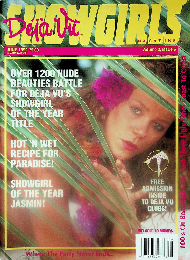 Deja Vu Showgirls Magazine  Showgirl Of The Year Jasmin  June 1992    121125lmp2