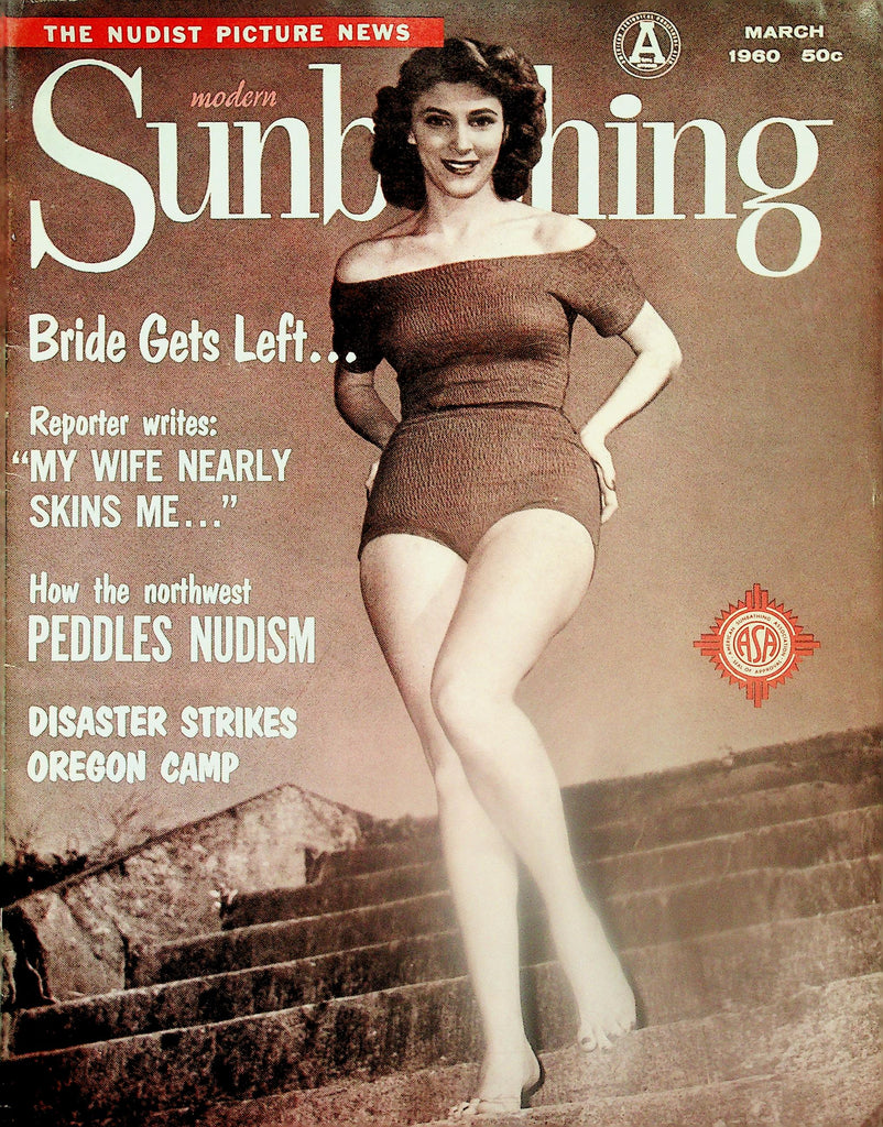 Modern Sunbathing Nudist Magazine  How The Northwest Peddles Nudism  March 1960     112825lmp2