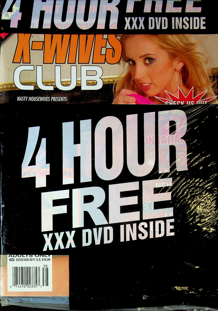 X-Wives Club Magazine No.38 2011 Sealed W/DVD 082825RP2-