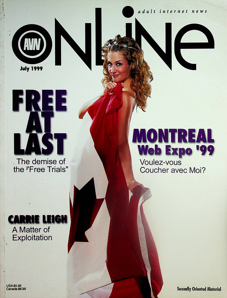 AVN Adult Video News Online Magazine  Carrie Leigh  July 1999    070224lm-p2