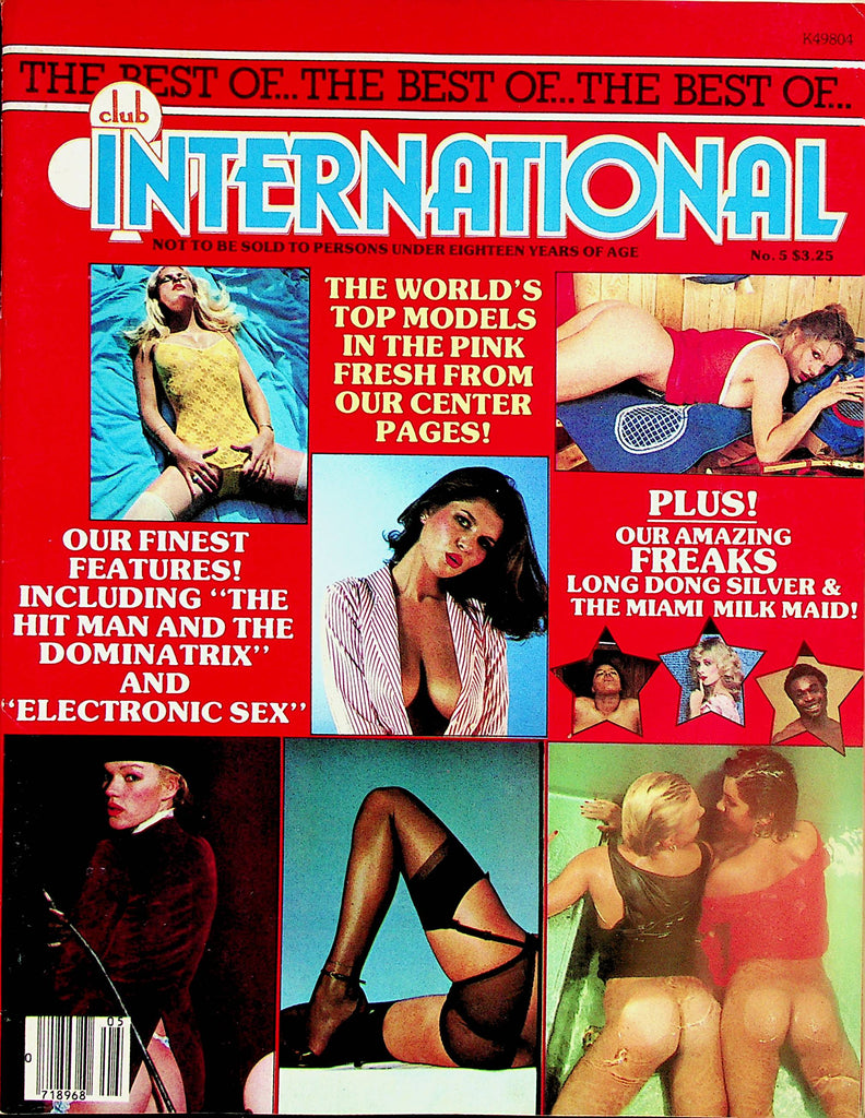 Best Of Club International Magazine  Long Dong Silver & The Miami Milk Maid  #5  1980 Paul Raymond     112123lm-p2