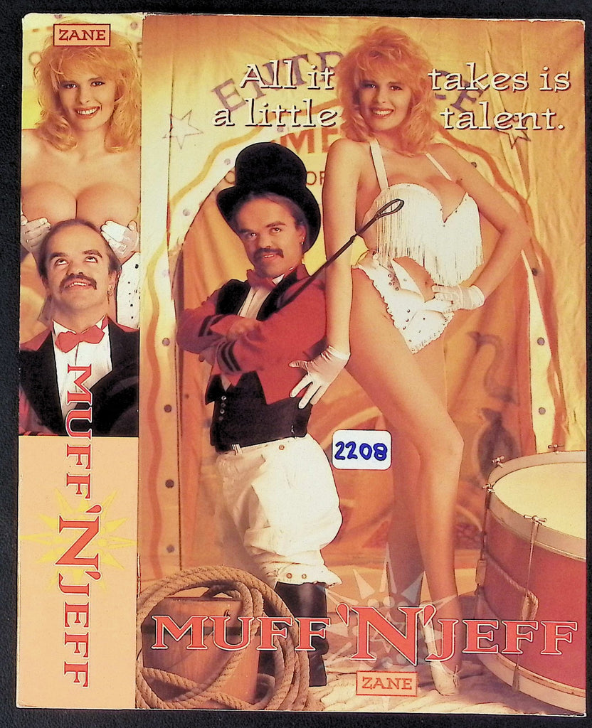 Muff N' Jeff with Lynn LeMay Gail Force Teri Diver Adult VHS Zane 050726AKVHS