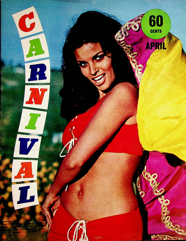 Carnival Busty Vintage Magazine  Centerfold Girl Babs Holm   April 1969       051123lm-p