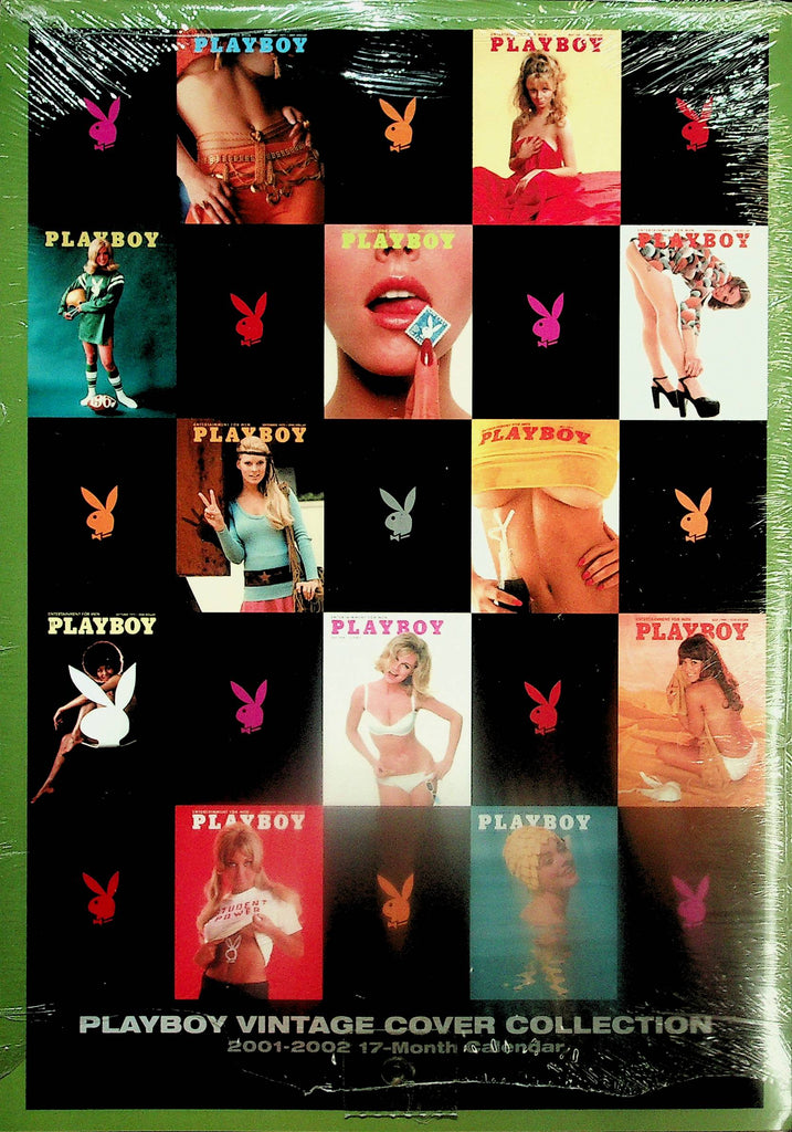 Playboy Vintage Cover Collection 2001-2002 17-Month Calendar  new/sealed   080925lm-p2