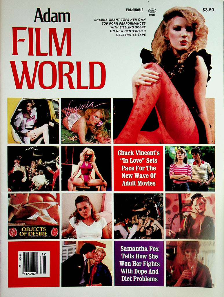 Adam Film World Magazine  Shauna Grant / Samantha Fox  vol.9 #12   1983   120123lm-p2