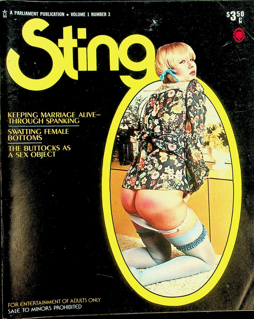 Sting Fetish Digest   Swatting Female Bottoms / Roberta Pedon  vol.1 #3  1975 Parliament    093026lmp-GSC