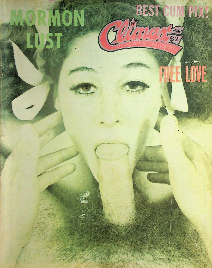 California Climax Friscos Town Fuck Newspaper Magazine  Best Cum Pix! / Free Love   #45  1970's    101226lmp-GSC