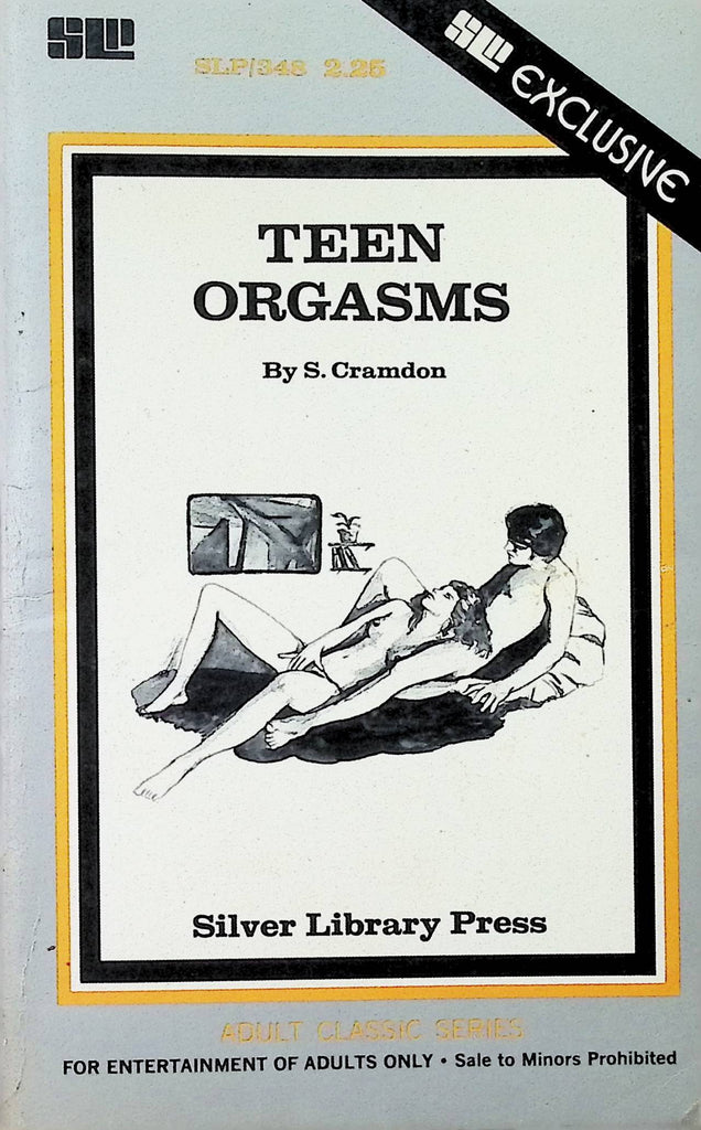 18+ Teen Orgasms by S Cramdon SLP348 1975 Adult Paperback Novel -112024AMP