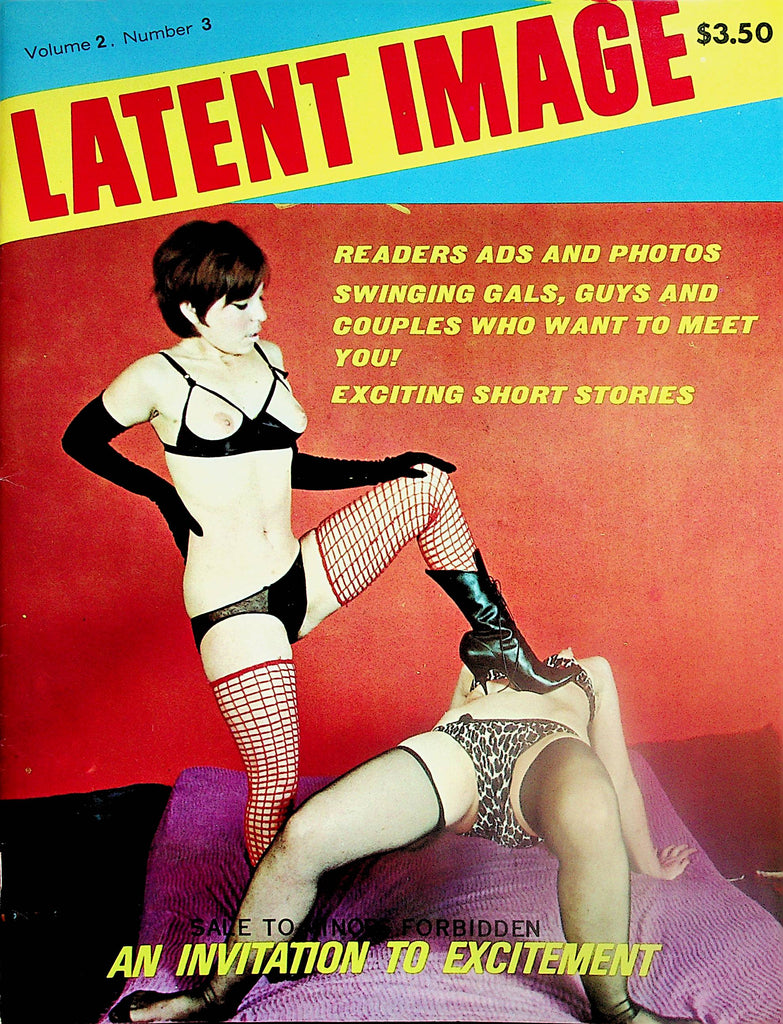 Latent Image Contact Magazine   Ads & Photos Swinging Gals, Guys and Couples Who Want To Meet You   vol.2 #3  1971  by HOM     032724lm-p2