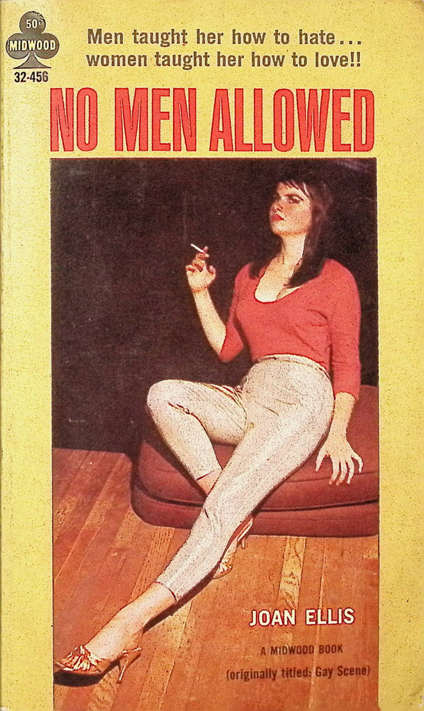 No Men Allowed by Joan Ellis Midwood 32-456 Adult Paperback Novel-081524AMP