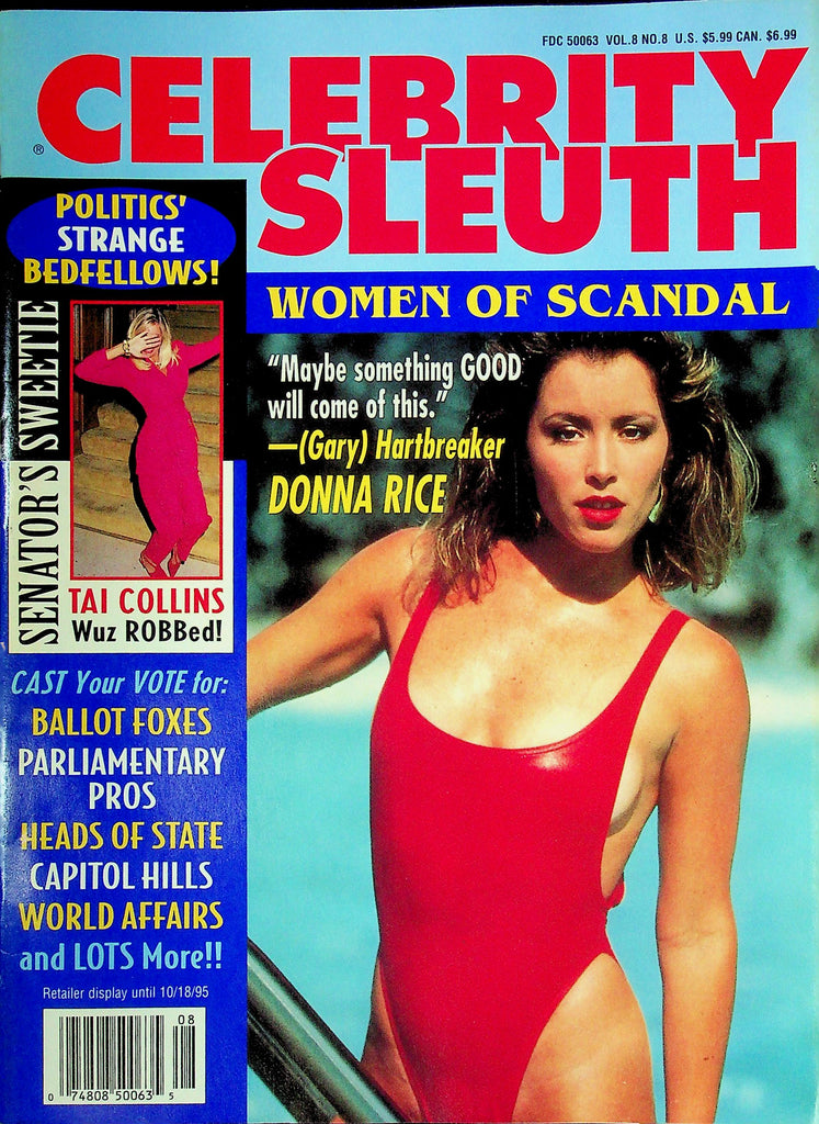 Celebrity Sleuth Magazine Ft. Donna Rice & Tai Collins Vol.8 No.8 031425RP