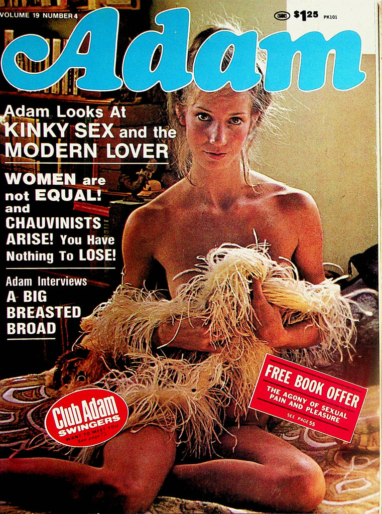Adam  Magazine  Covergirl Nitra / Centerfold Francesca Ketchie  vol.19 #4   1975   030924lm-p