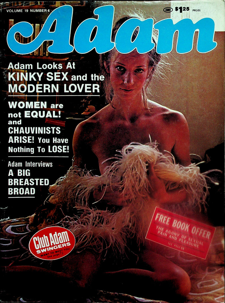Adam Magazine  Kinky Sex And The Modern Lover/ Centerfold Francesca Ketchie  vol.19 #4  1975  112825lmp