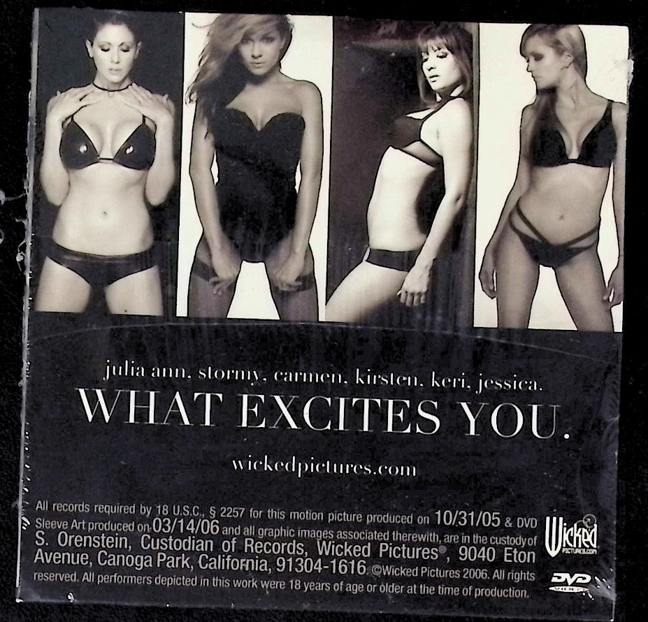 What Excites You ft. Julia Ann, Stormy, Carmen Adult DVD Wicked Pictures 120925AKDVD-A3