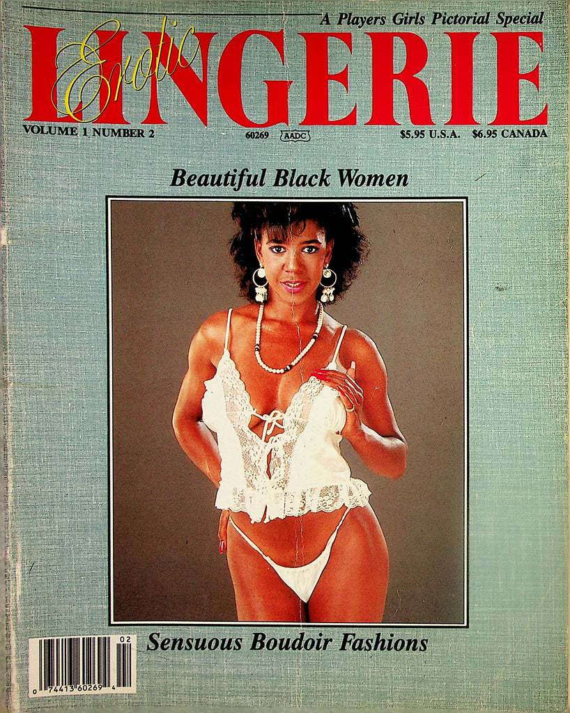 Erotic Lingerie Players Girls Pictorial Special   Beautiful Black Women  vol.1 #2  1990    030324lm-p