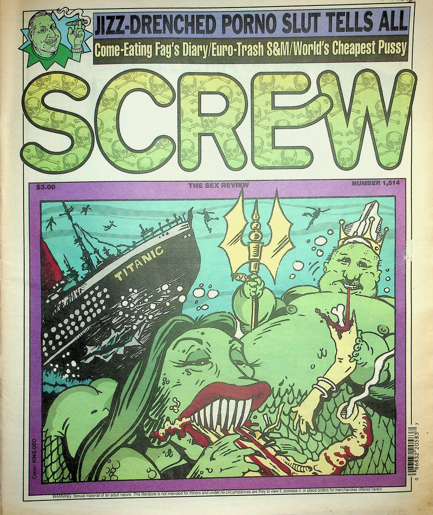 Screw Newspaper  Jizz-Drenched Porno Slut Tells All    #1514   March 9, 1998   010526lmp