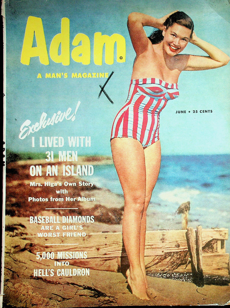 Adam Magazine  Exclusive! I Lived With 31 Men On An Island  June 1953   042826lmp