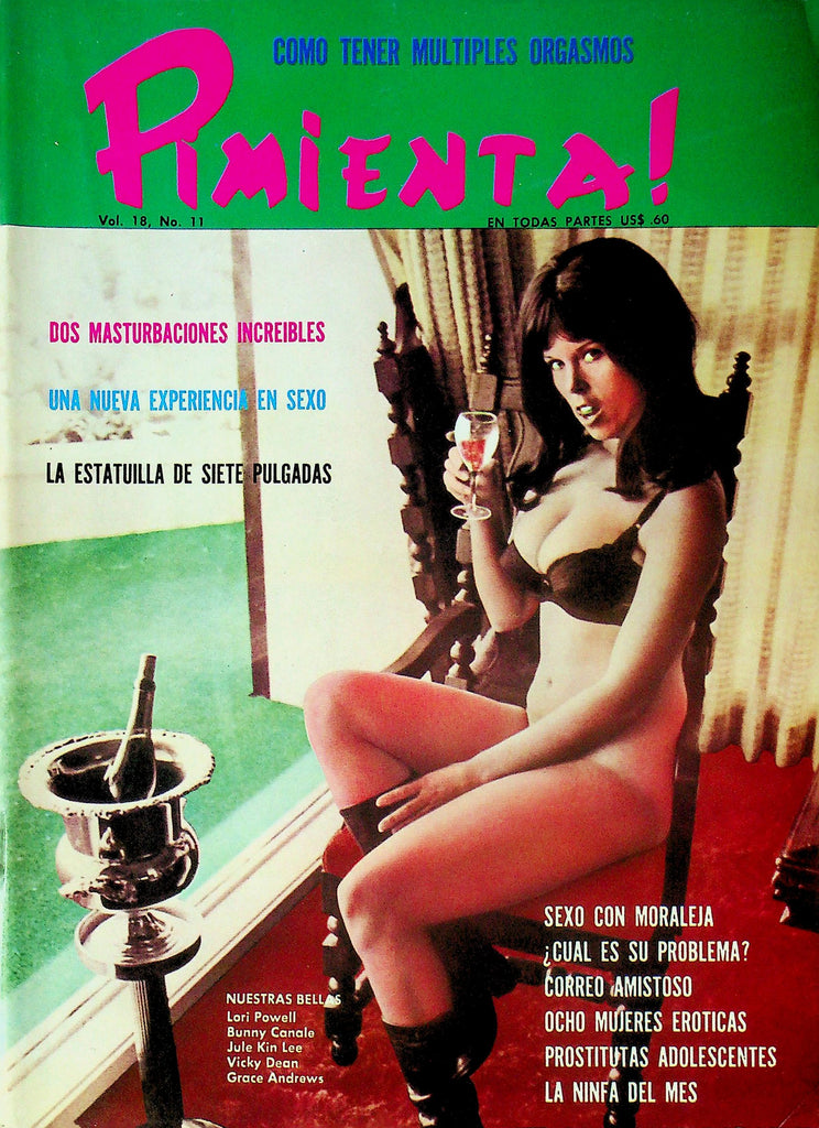 Pimienta! Spanish Magazine Ft. Lori Powell & Bunny Canale Vol.18 No.11 091625RP-