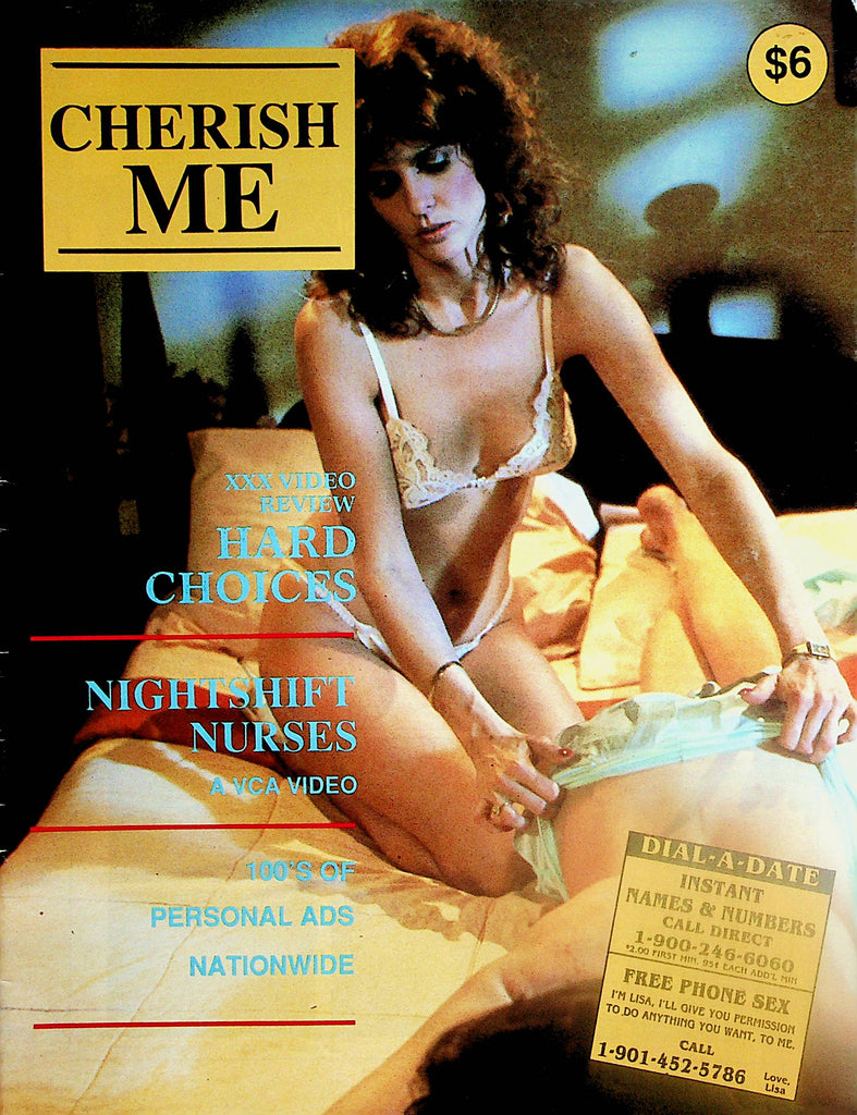 Cherish Me Magazine  Video Review Hard Choices / Nightshift Nurses/ Personal Ads   1988   052824lm-p2