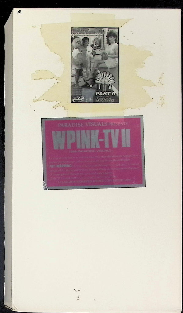 WPINK-TV #2 Adult VHS Paradise Visuals 102425AKVHS2